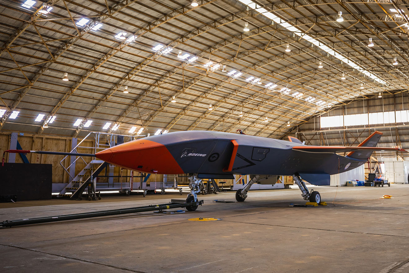 MQ-28 Ghost Bat, an uncrewed teaming aircraft.