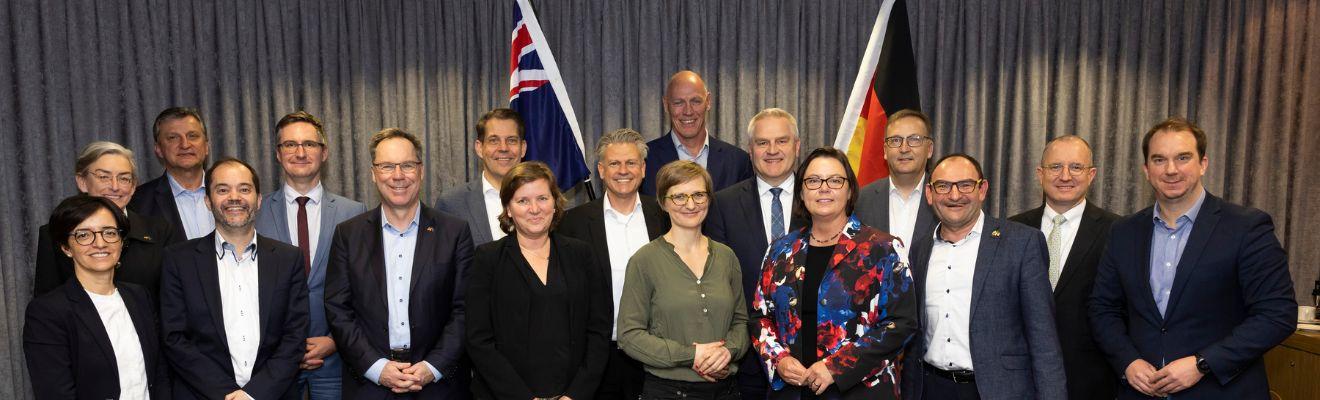 Australia and Germany signed a joint Declaration of Intent to work together to develop critical minerals value chains. Credit: Matt Jelonek.