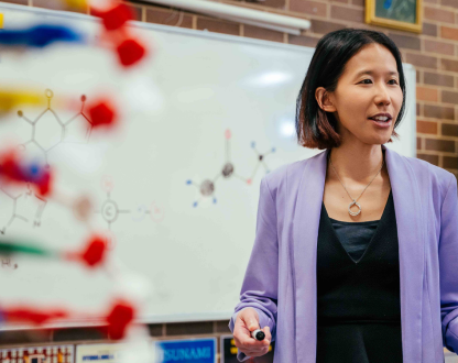 Alice Leung received the 2024 Prime Minister's Prize for Excellence in Science Teaching in Secondary Schools.
